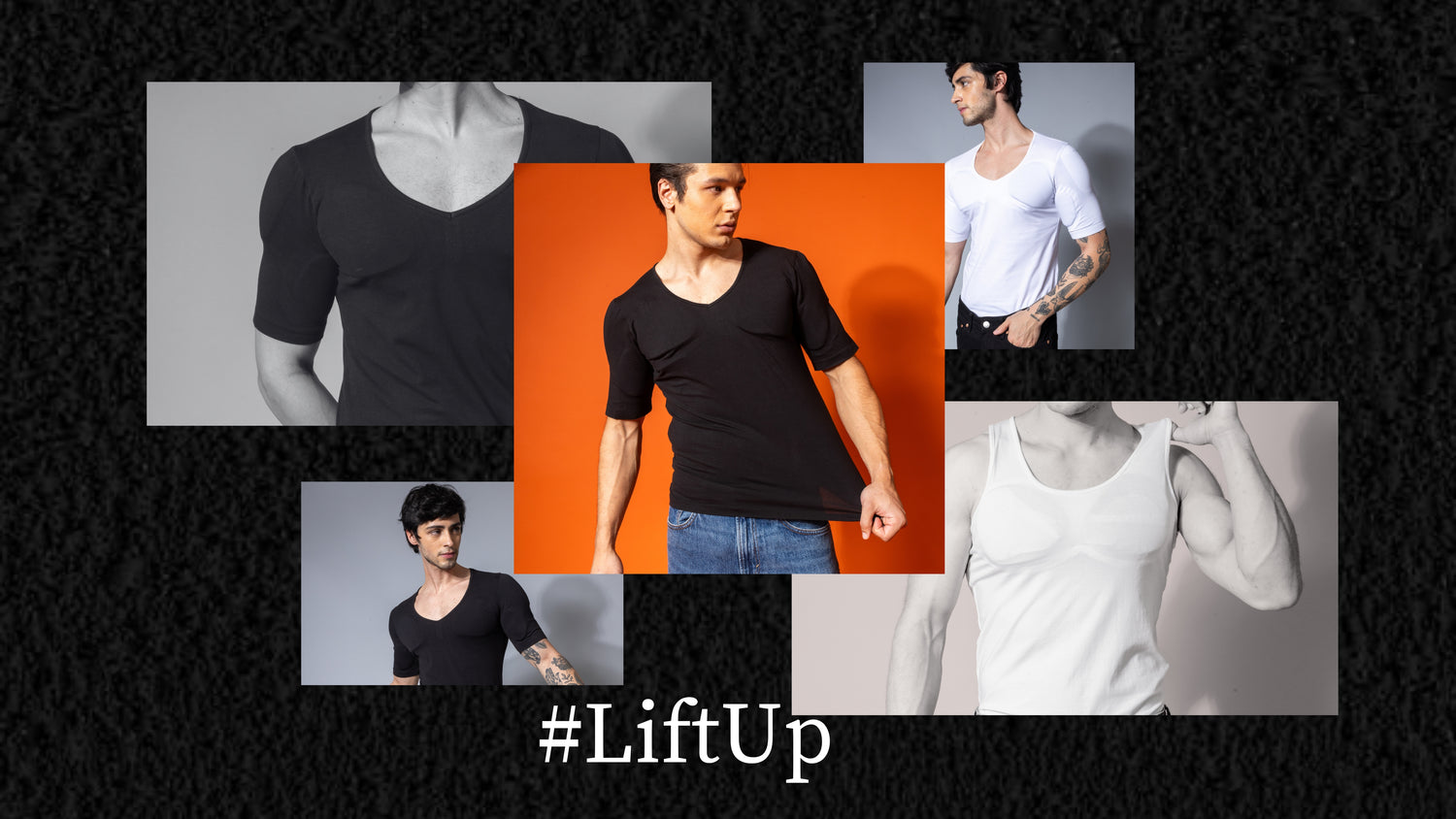 Body Tech Co. presents India's First Revolutionising Lift Tech Muscle Padded Vest for Men - BTC Lift Tech Vest Collage 15