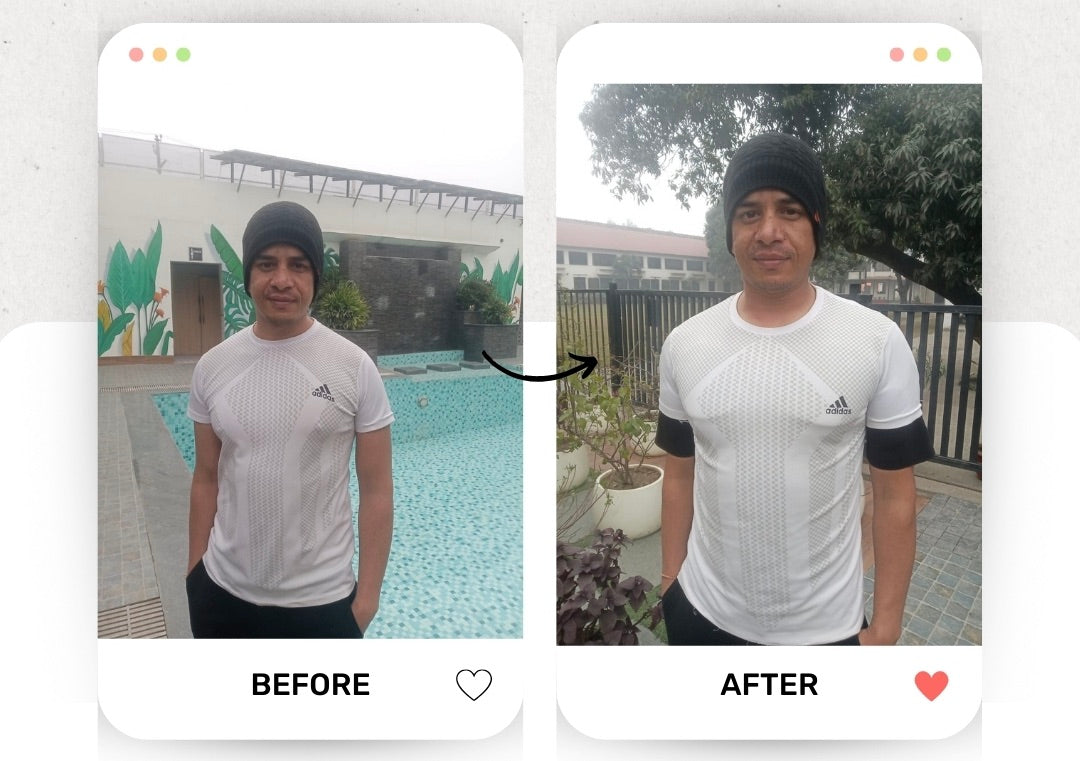 Body Tech Co. presents India's First Revolutionising Lift Tech Muscle Padded Vest for Men - BTC Transformation 3
