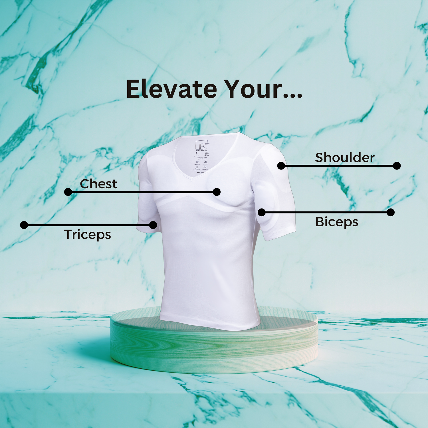 Body Tech Co. presents India's First Revolutionising Lift Tech Muscle Padded Vest for Men - Elevate Your Muscles