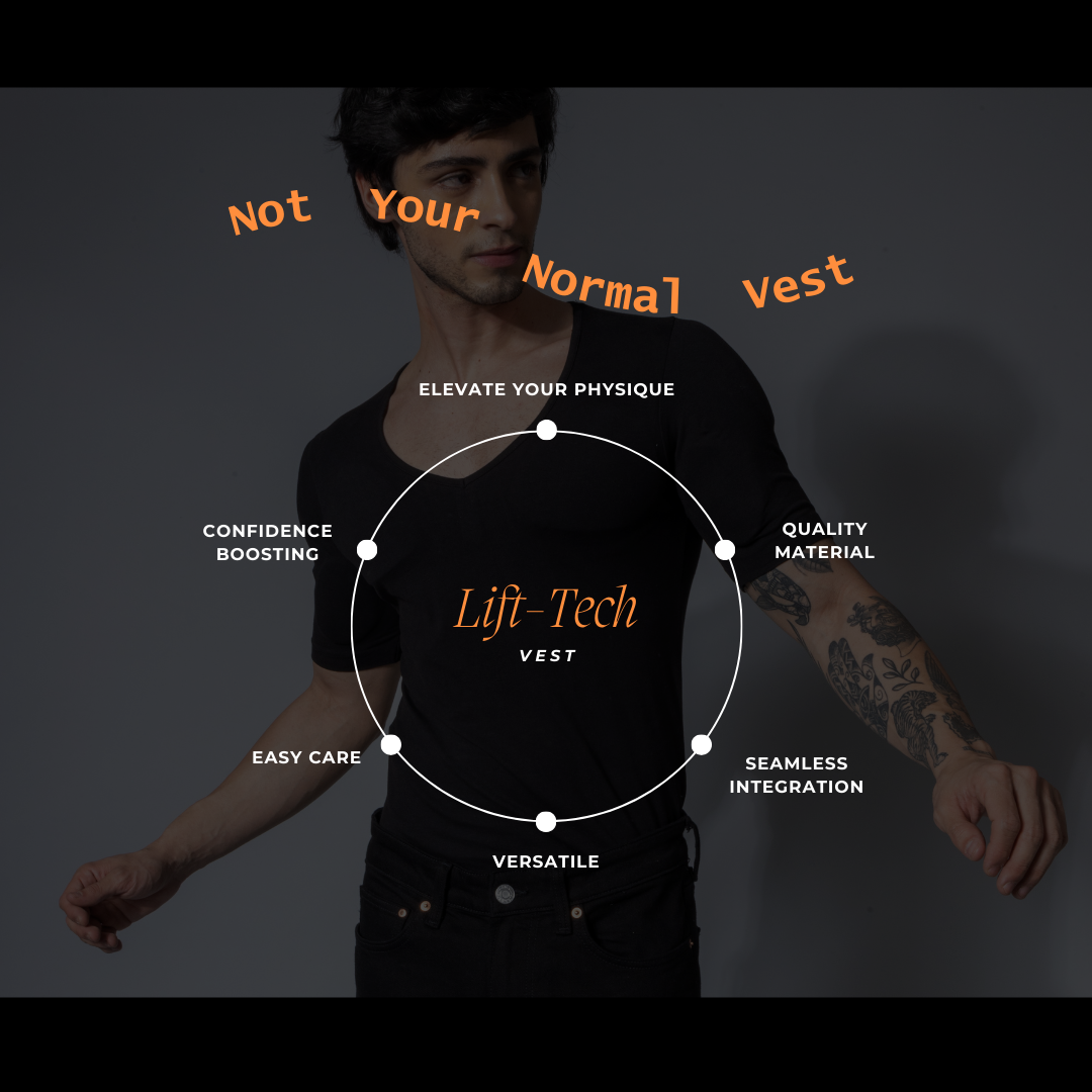 Body Tech Co. presents India's First Revolutionising Lift Tech Muscle Padded Vest for Men - Not Your Normal Vest